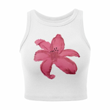 Preety Floral Bloom Crop Tank