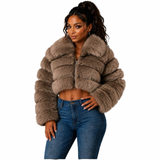Rich Girl Energy Faux Fur Jacket