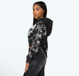 Dystopia crop hoodie