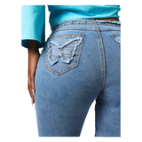 Baby Phat Butterfly Denim Capris