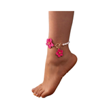 Bloom Charm Pearl Anklet