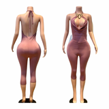 Main Attraction Capri Jumpsuit
