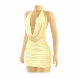 A Fun Night Halter Dress