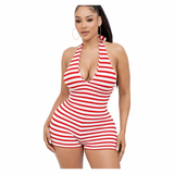 Sun Kissed Striped Romper