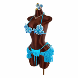 Ocean Breeze Orchid Bikini Set