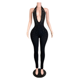 Diamond Doll Halter Jumpsuit