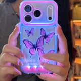 Light Up Butterfly Lover Iphone Case