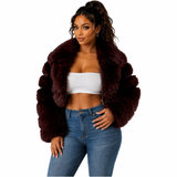 Rich Girl Energy Faux Fur Jacket