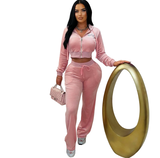 Preety Spoiled Velour Set