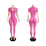 Preety zipper jumpsuit