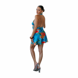 Sky Bloom Mini Dress - Pre Order