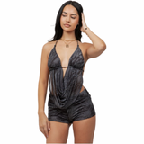 Untamed Nights Shorts Set