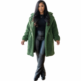 Cozy Rich Girl Teddy Coat
