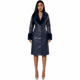 Cold Intentions Fur Trim Coat