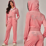 Preety Spoiled Velour Set