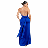 Grand Entrance Satin Maxi Dress