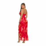 Preety Crimson Escape Maxi