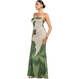 Palm Elegance Dress