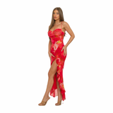 Preety Crimson Escape Maxi