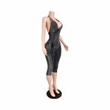In Your Town Capri Jumpsuit