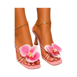 Preety Ocean Orchid Heels