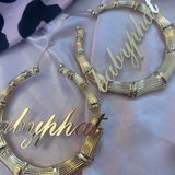 Baby Phat Hoop Earrings