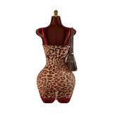 Leopard Lace Dress