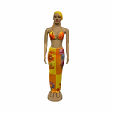 Sunflower Paradise 4 Piece Swim Set