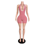 Fun In The Sun Striped Romper