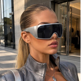 Girly Y2K Shield Glasses