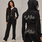 Preety Spoiled Velour Set