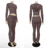 Cute and comfy buckle knit set