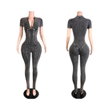 Preety zipper jumpsuit