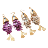 Ocean sequin drops
