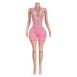 Fun In The Sun Striped Romper