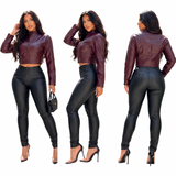 Preety Rebel Cropped Jacket