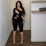 Main Character Cutout Capri Jumpsuit