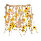 Daisy tassel skirt