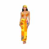 Sunflower Paradise 4 Piece Swim Set