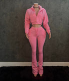 Whatever I like stacked sweatsuit