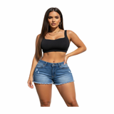 Hanging Out Denim Shorts