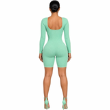Mint To Be Sculpted Romper
