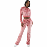 After Hours Diamond Velour Set