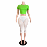 Summer Pop Capri Pants