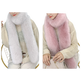 Faux fur scarf