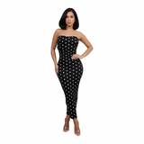 Polka Doll Tube Dress
