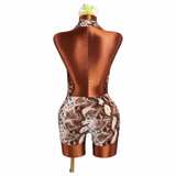 Wild Luxe Snake Romper