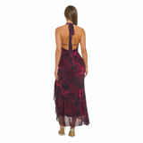 Midnight Rose Maxi Dress