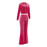 Black Girl Magic Velvet Tracksuit