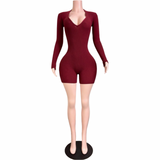 Preety After Hours Lace Up Romper